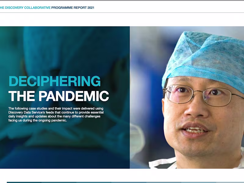 Cover image for Discovery Collaborative Programme Report