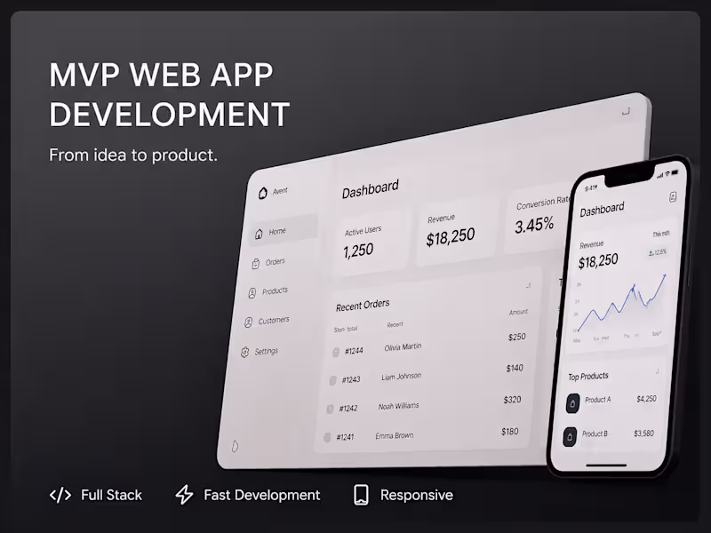 Cover image for MVP Web App Development