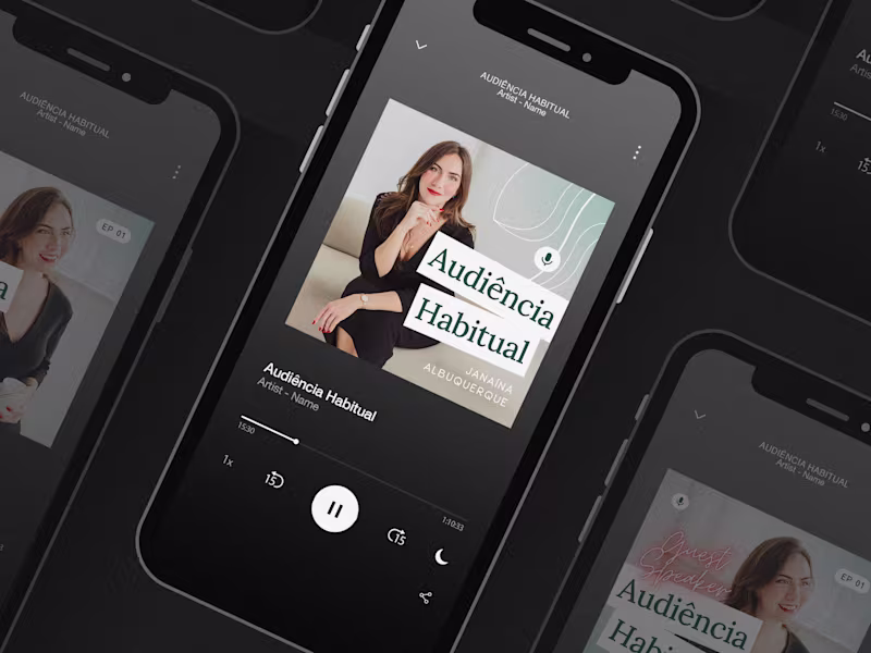 Cover image for Podcast Visuals & Templates