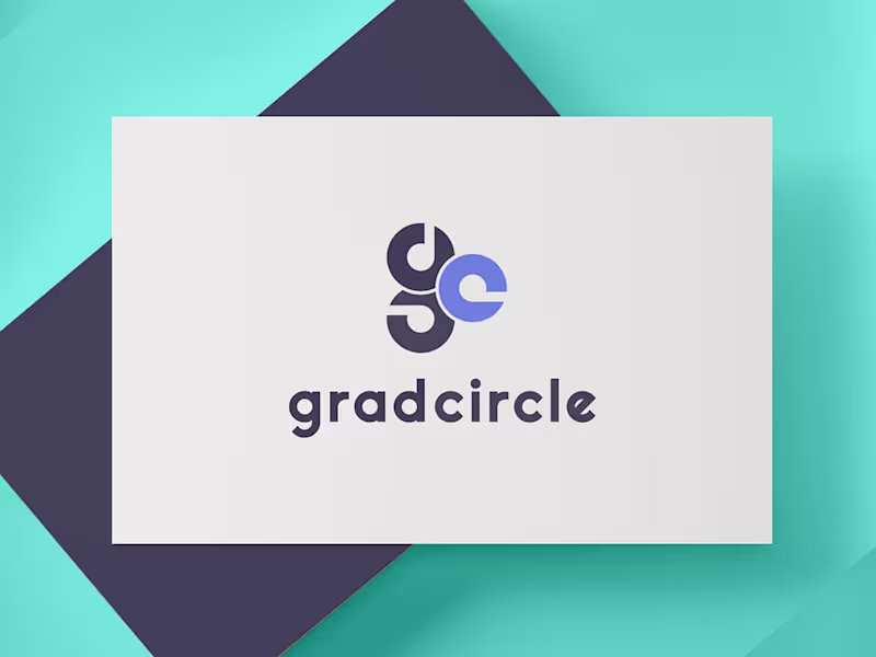 Cover image for GradCircle: Brand Identity for a Tech Startup