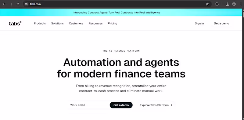 Cover image for Tabs — Senior QA Engineer