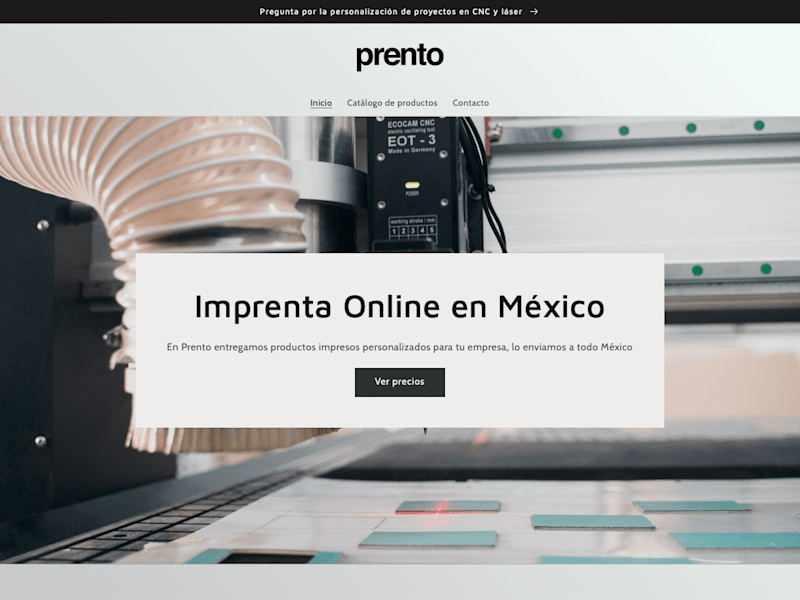 Cover image for Prento México