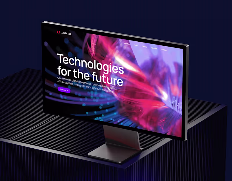 Cover image for CT group website