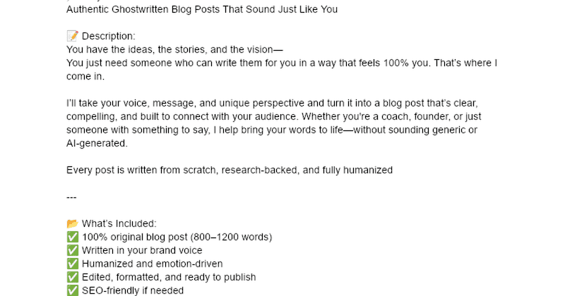 Cover image for Personalized Blog Ghostwriting for Personal Branding