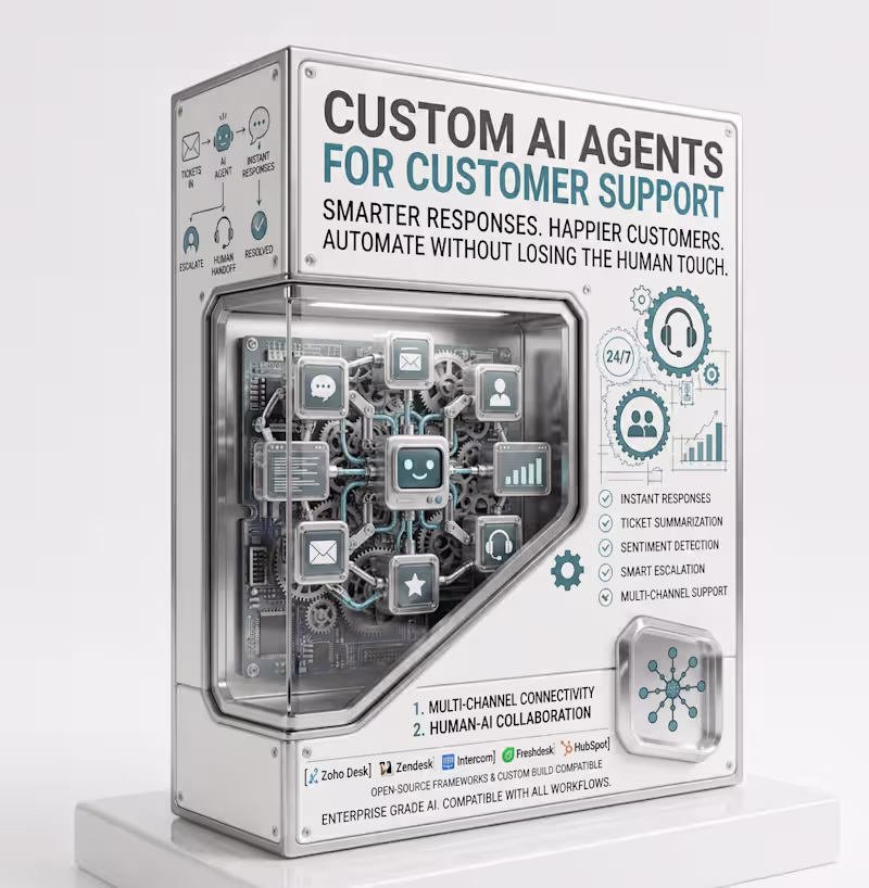 Cover image for AI Customer Support Agent — 24/7 Automated Support System