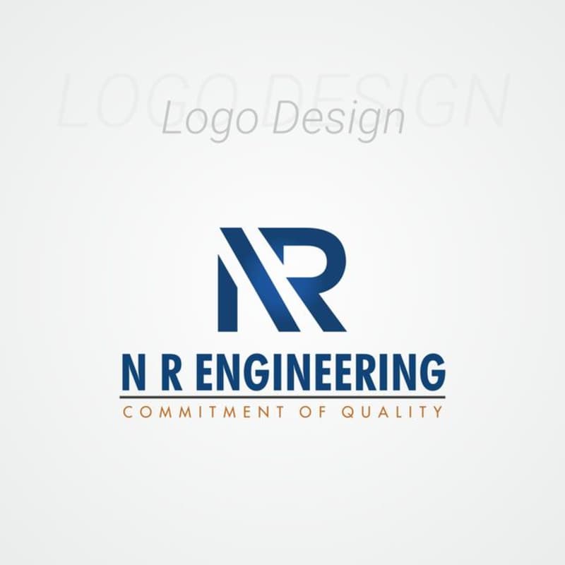 Cover image for Element Design Studio on Instagram: “N R ENGINEERING - Logo Des…