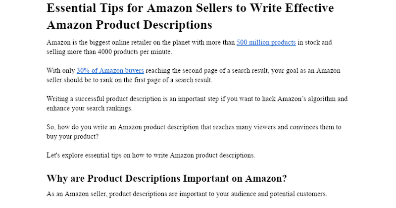 Cover image for Essential Tips for Amazon Sellers to Write Effective Amazon Pro…