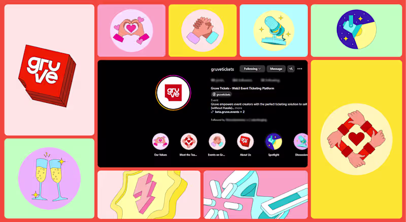 Cover image for Icon Design Showcase (Gruve Tickets)