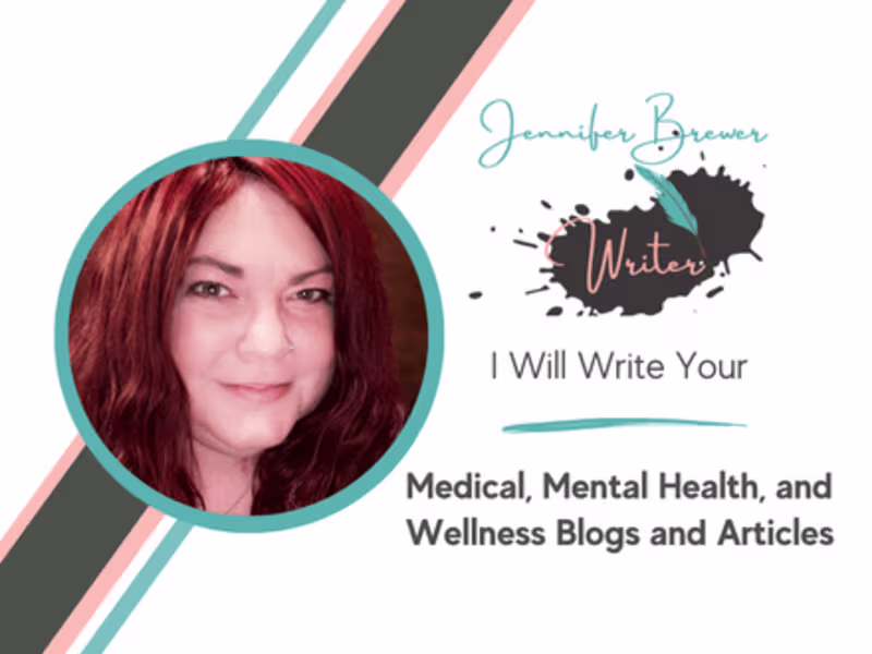 Cover image for Medical, Mental Health, and Wellness Writing Portfolio