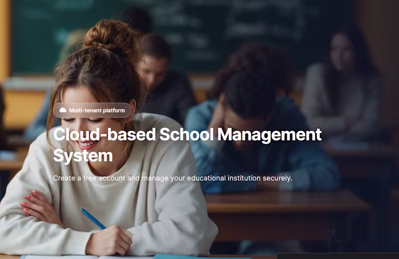 Cover image for School Management System