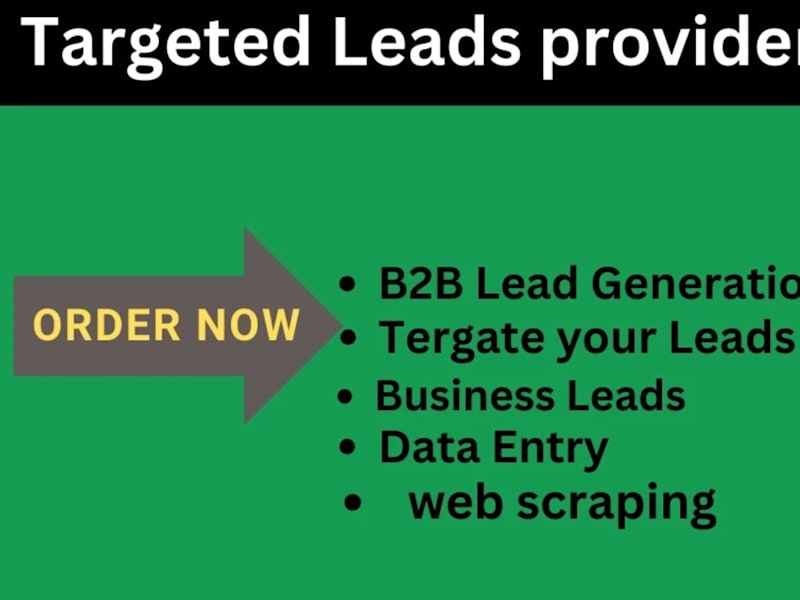 Cover image for I will do b2b lead generation by linkdin research