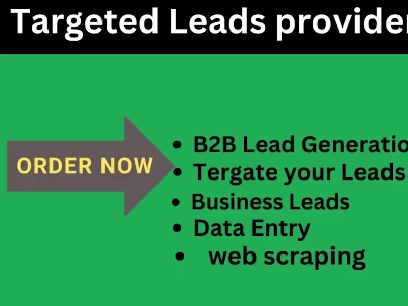 Cover image for I will do b2b lead generation by linkdin research