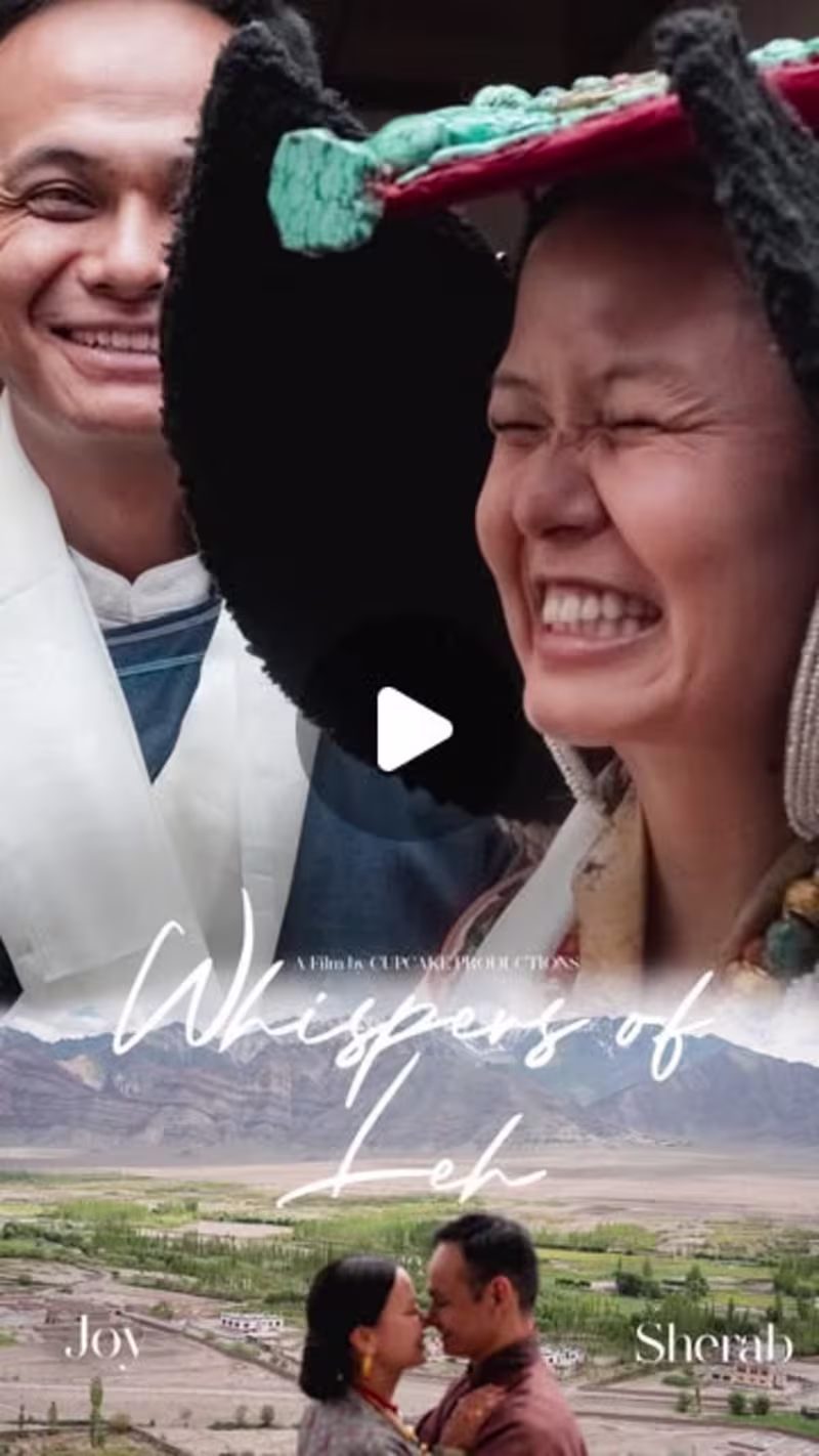 Cover image for Mesmerizing Wedding Teaser for Joy and Sherab