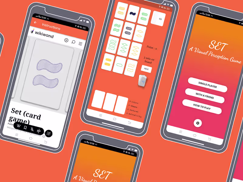 Cover image for Set-A visual perception game using flutter