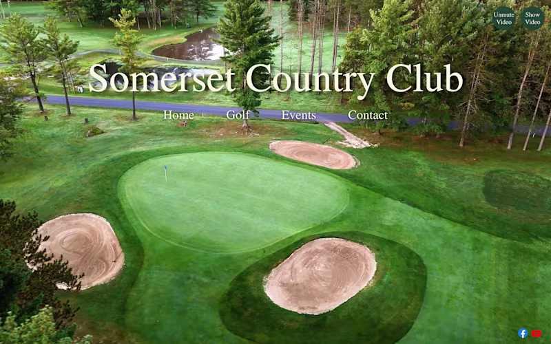 Cover image for Somerset Country Club - Website Redesign Project