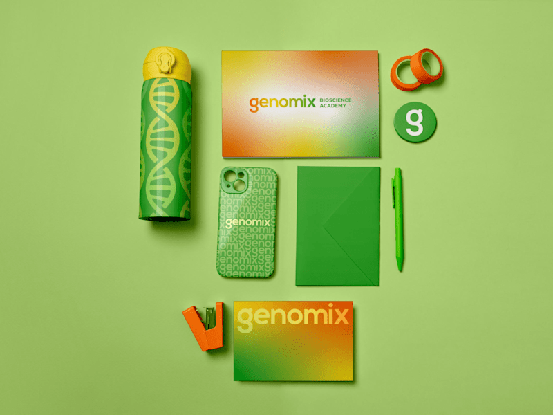Cover image for Brand Identity Design for Genomix
