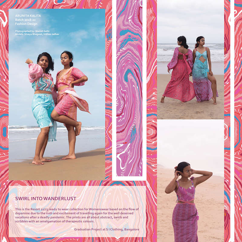 Cover image for Swirl Into Wanderlust- Resort 22/23 on Behance