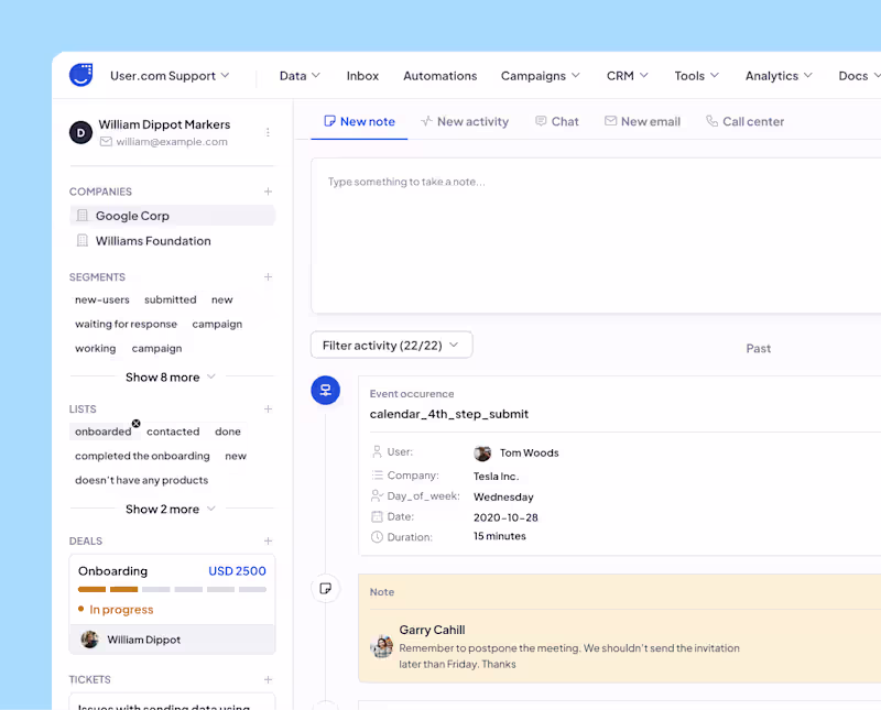 Cover image for User.com Redesign