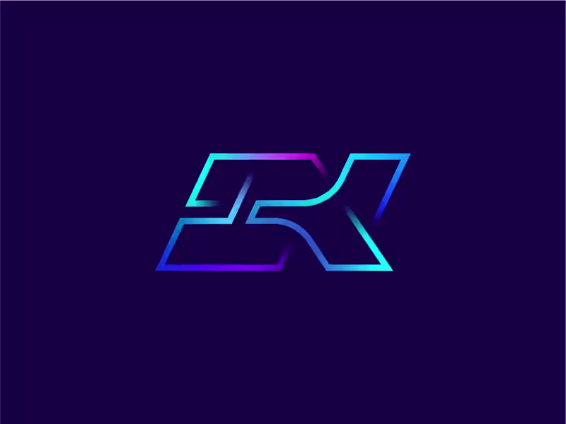 Cover image for Letter K Logo Exploration For AI Startup