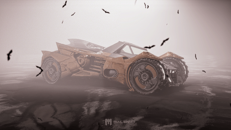 Cover image for BatMobile Arkham Knight 