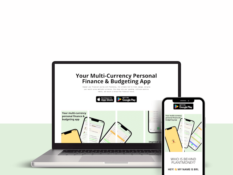 Cover image for Showcase website for Plantmoney.io