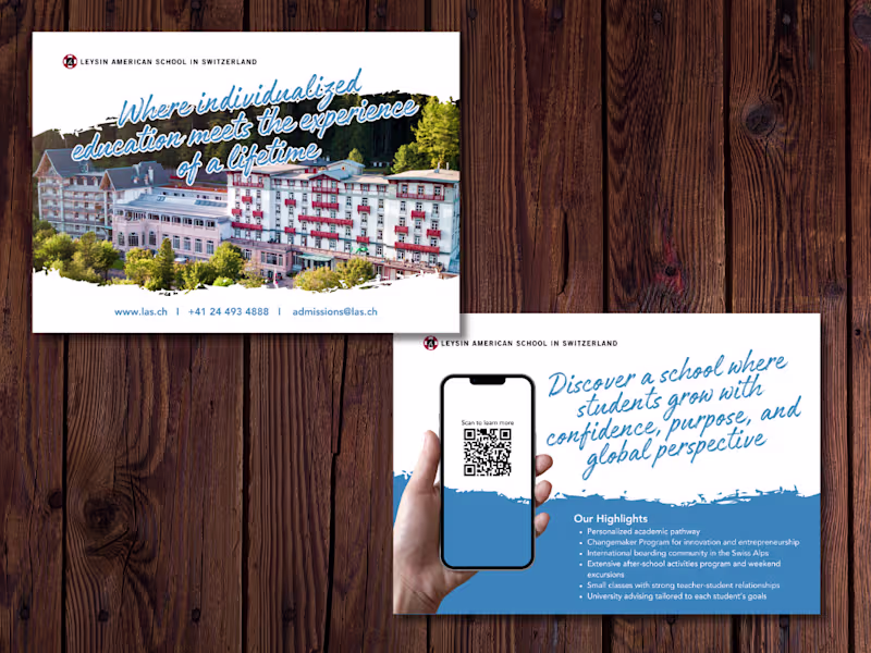 Cover image for Marketing Postcards for an International Boarding School