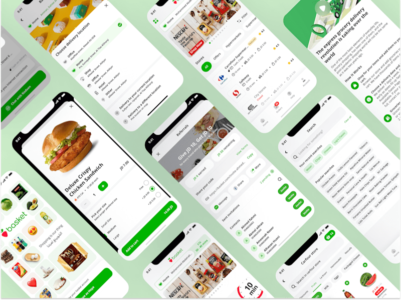 Cover image for Basket Grocery Shopping