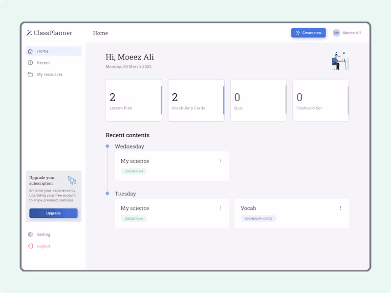 Cover image for AI-Powered Lesson Planner For Educators