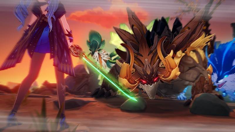 Cover image for I Fought EVERY SINGLE BOSS with Keqing... - YouTube