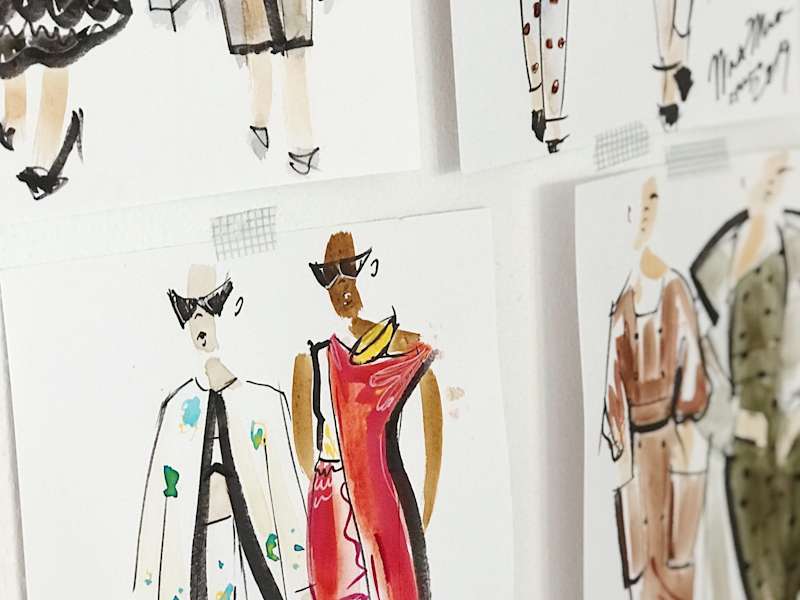 Cover image for "Unveiling Elegance: A Journey Through the Canvas of Fashion"