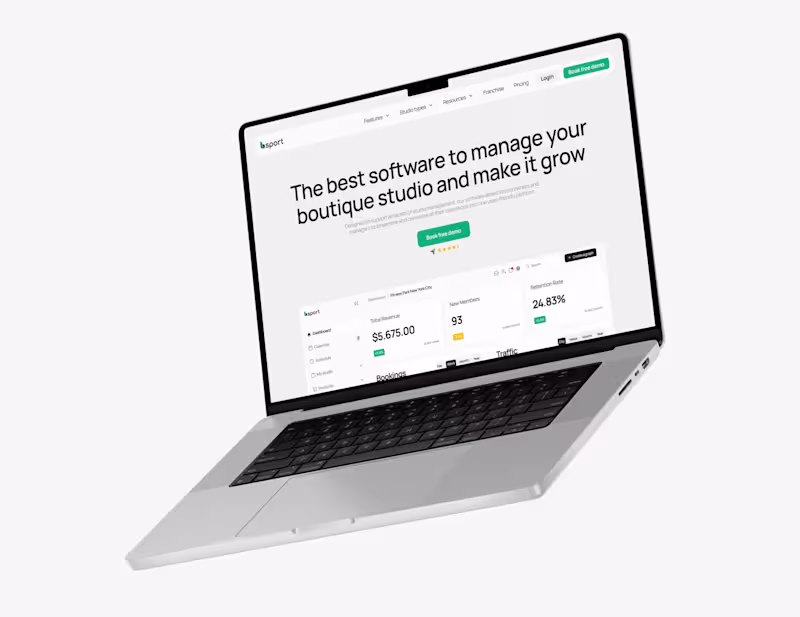 Cover image for Bsport - Website Design