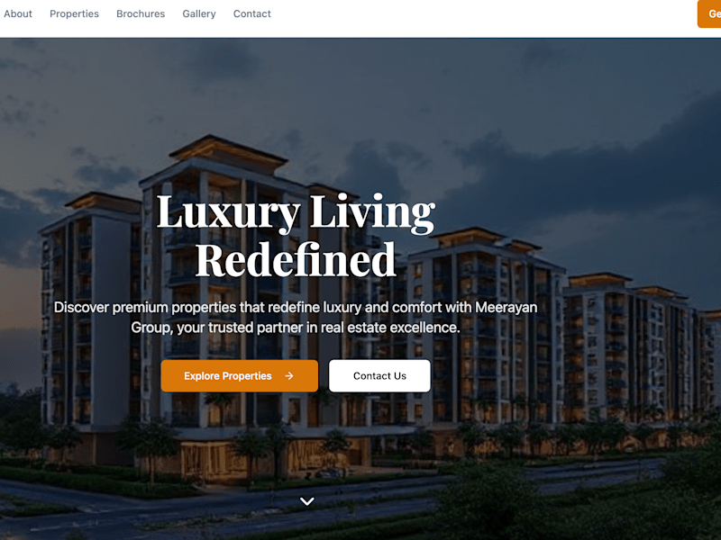 Cover image for Meerayan Group® | Trademarked Real Estate Developer in India