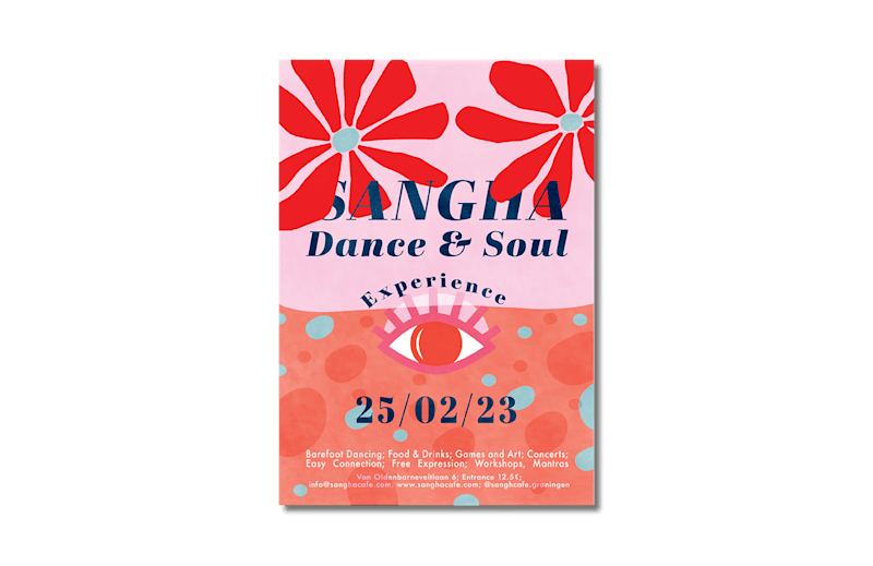 Cover image for Sangha 'Dance & Soul' poster