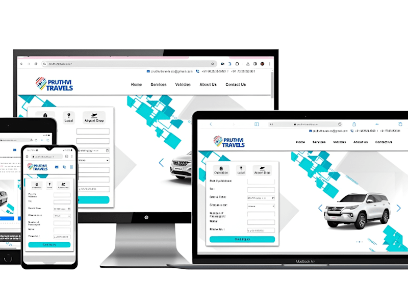 Cover image for Custom responsive Web site Development