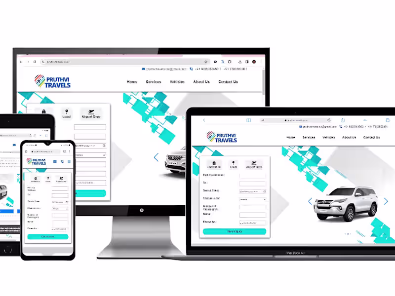 Cover image for Custom responsive Web site Development