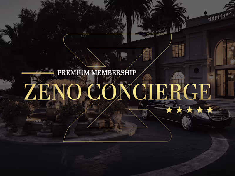 Cover image for Zeno Concierge Pitchdeck