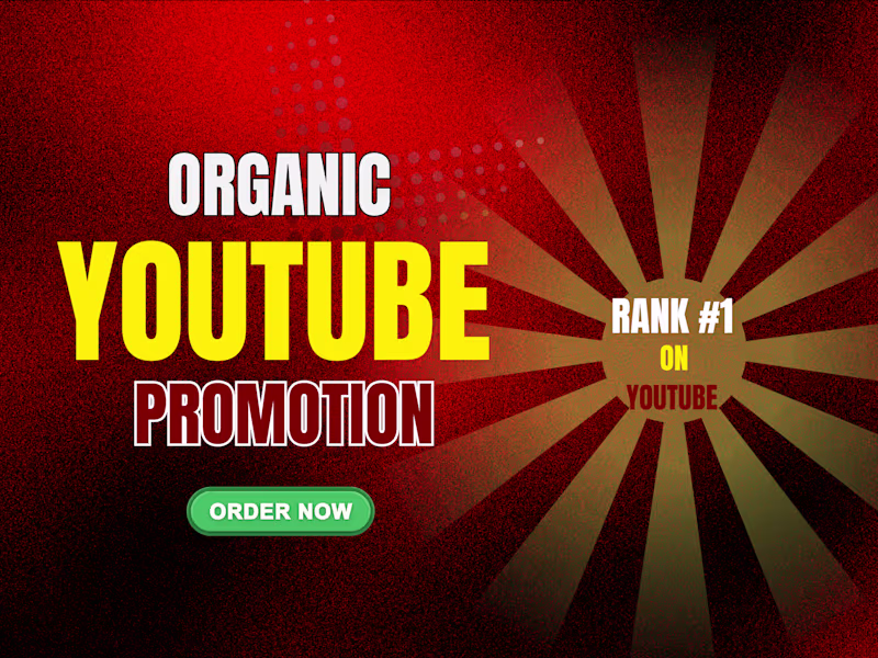 Cover image for Boost Your YouTube Channel with Organic Promotion & Growth