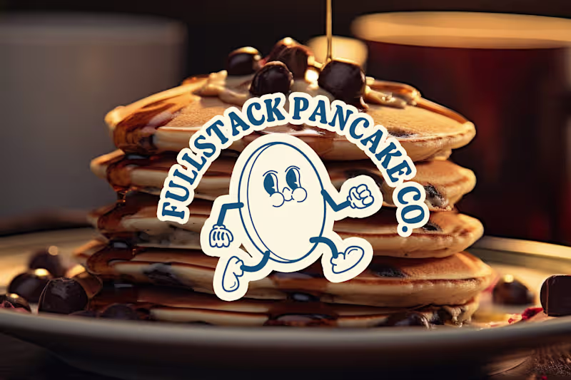 Cover image for FULLSTACK Pancake Co. | Brand Identity