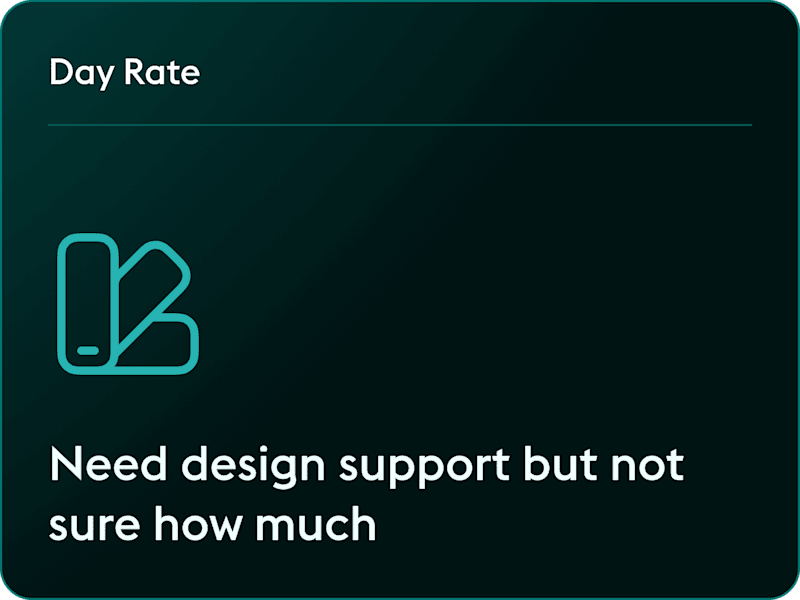 Cover image for UX/UI Design Day Rate