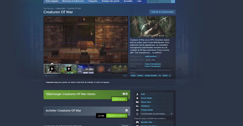 Cover image for Translator of some Independant Video games