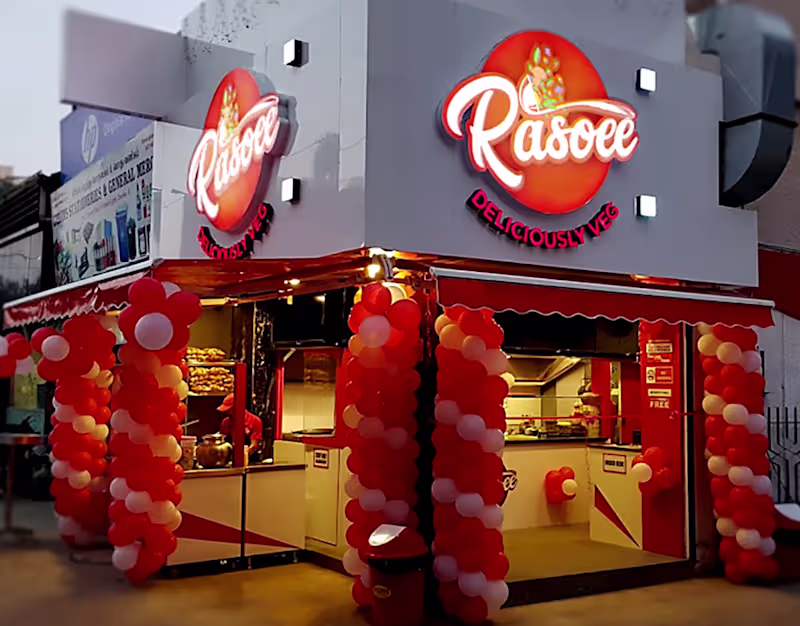 Cover image for Rasoee - Complete Branding for Fast Food Veg Restaurant