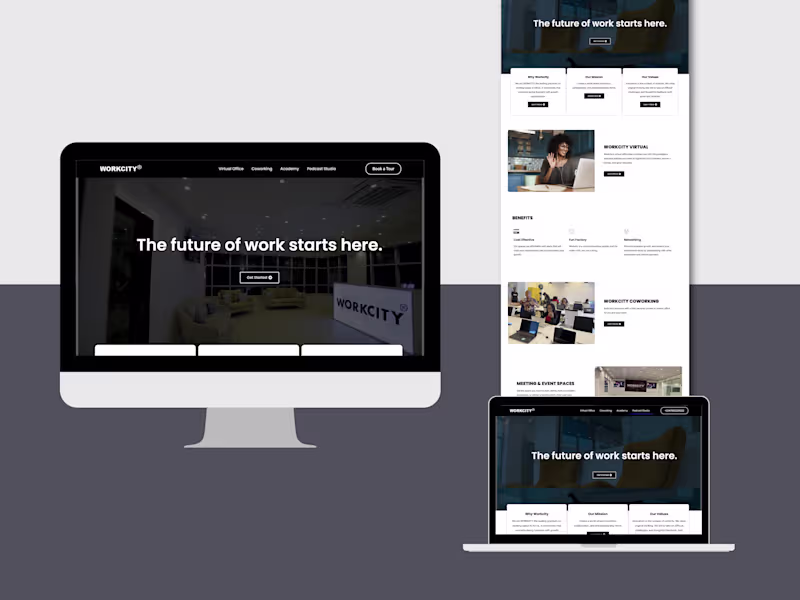 Cover image for Workcity Africa Web Development