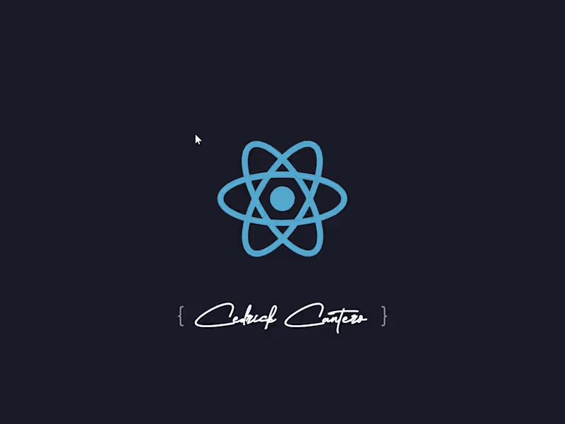 Cover image for React Portfolio