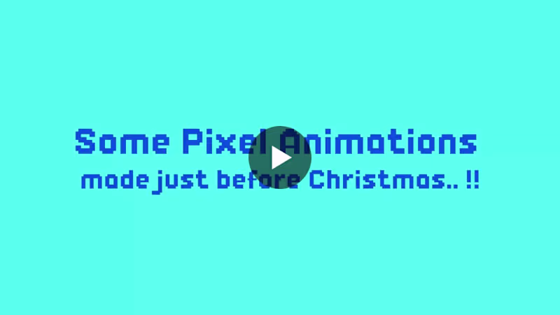 Cover image for Pixelated Animation Video Project