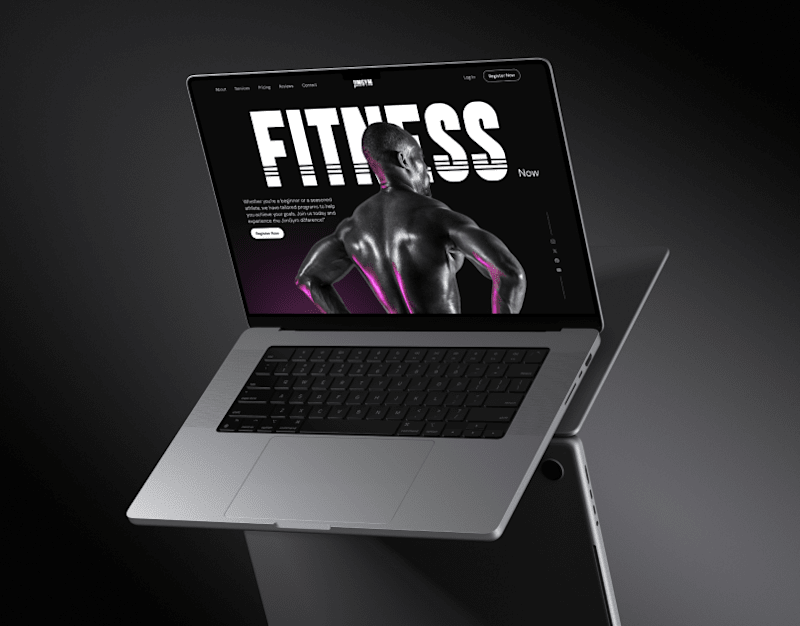Cover image for JIMGYM - Fitness Landing Page/Website