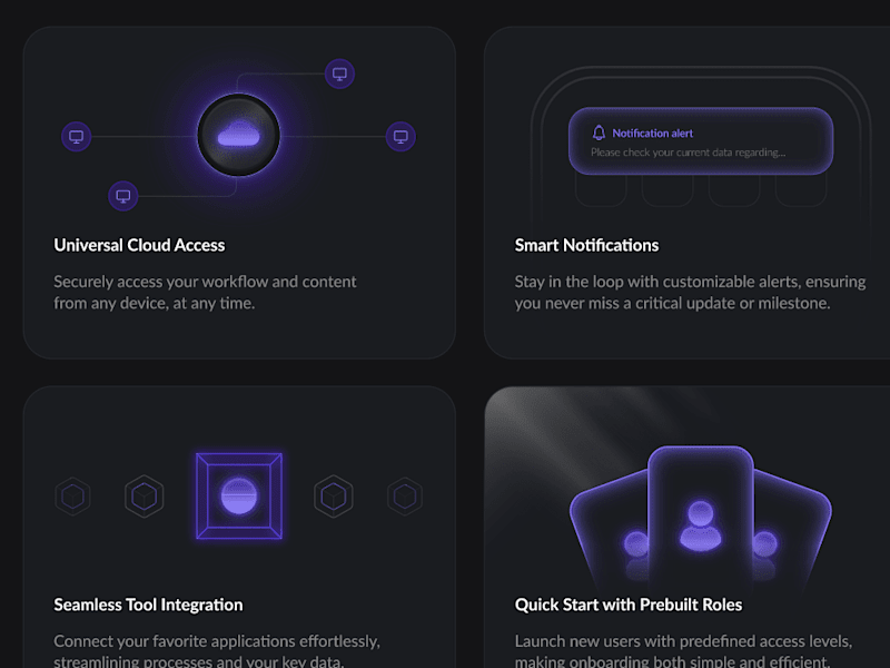 Cover image for Rive - Interactive SaaS Bento Cards