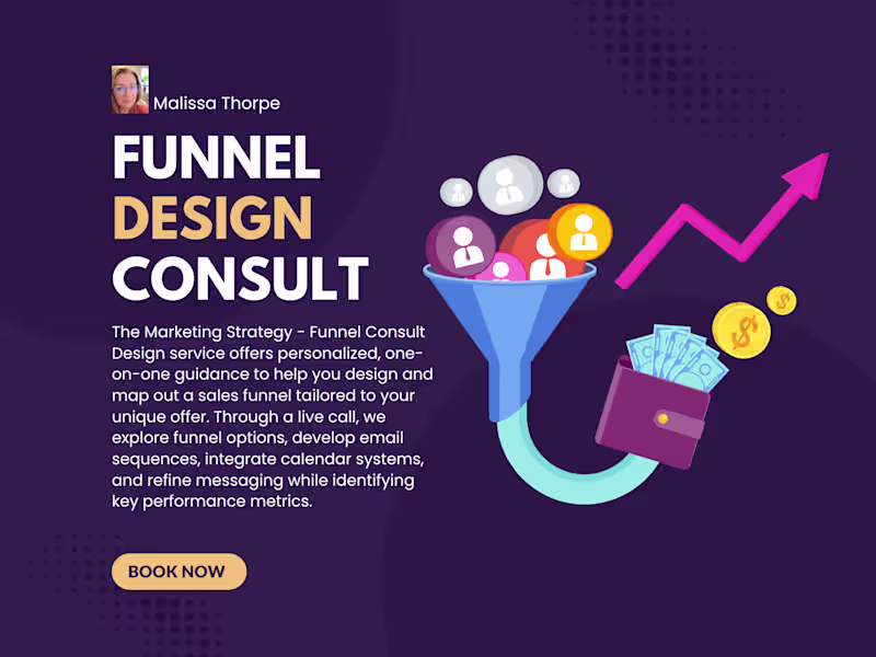 Cover image for Marketing Strategy - Funnel Design Consult 