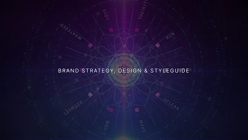 Cover image for Brand Strategy, Design & Styleguide