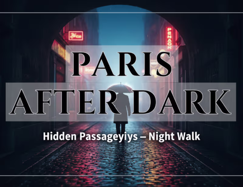 Cover image for Lovart Key Art — Paris After Dark Poster Series
