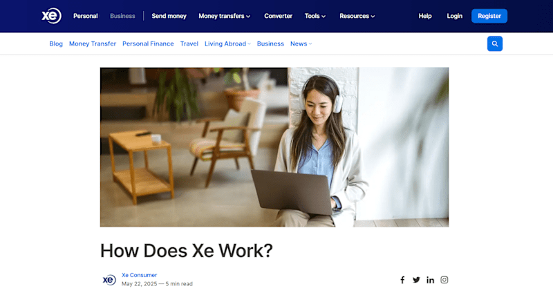 Cover image for Xe Blog Writer 